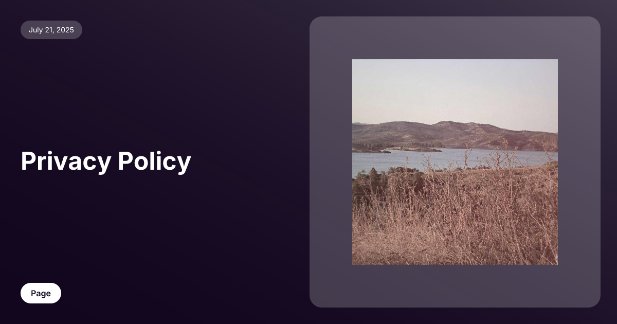 Privacy Policy | Walton Architecture